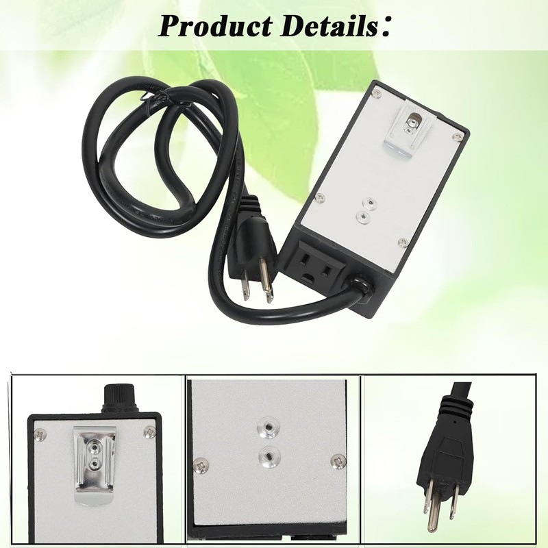 waltyotur AC 120V Replacement for Router Fan Variable Speed Controller