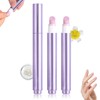 3-in-1 Cuticle Oil Pen,Cuticle Pusher Nail Oil Pen with Ceramic