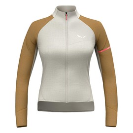 SALEWA Vento Am Hyb Jacket W, Giacca Donna, Beige (oatmeal/7020), S