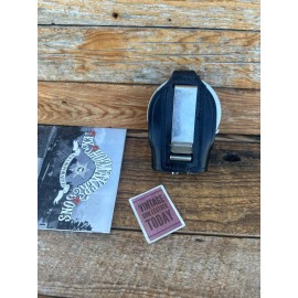 Tex Shoemaker Bikini Cuff Handcuff Holder Plain Black For Hinge Cuffs 2 1/4 Clip