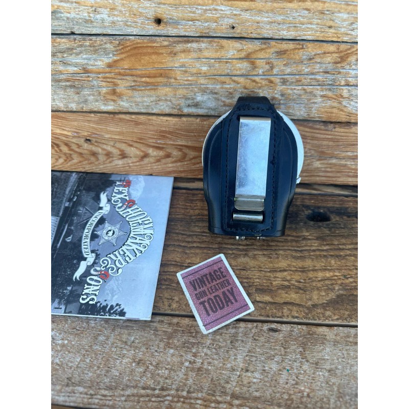 Tex Shoemaker Bikini Cuff Handcuff Holder Plain Black For Hinge