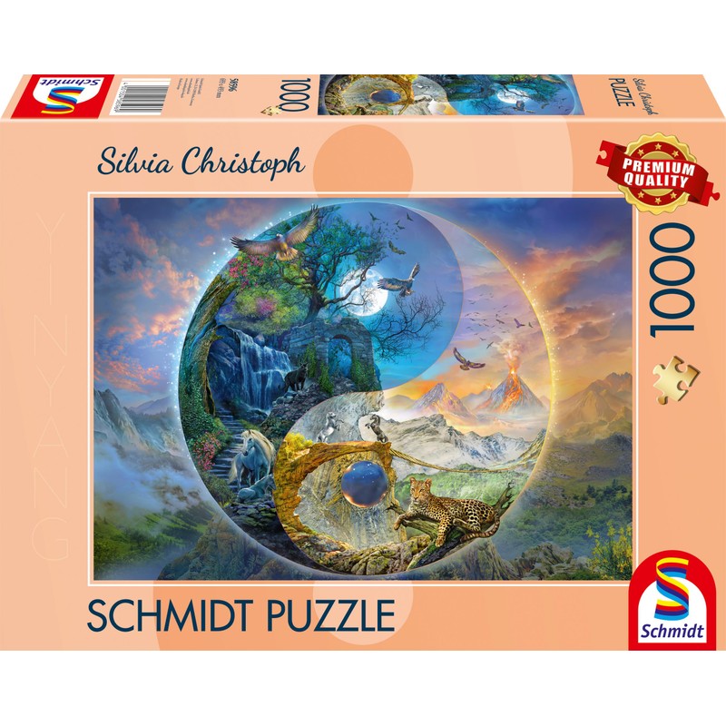 Schmidt Spiele 58596 Yin & Yang Mountain World Silvia Christoph