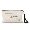 Bride Makeup Bag, Bridal Party Cosmetic Pouch, Hen Party Gifts,