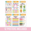 Colorful Pastel Spanish Posters | Set of 12 | Spanish
