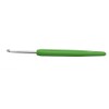 KnitPro 3.5 mm Waves Aluminium Crochet Hook, Parott Green