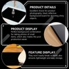 ARTIBETTER Reflective Black Acrylic Background Board: Square Photographic Plates -