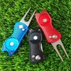 FINGER TEN Golf Divot Repair Tool and 3 US Ball