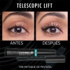 L'oreal Paris Mascara De Pestañas Telescopic Lift, Negro Negro