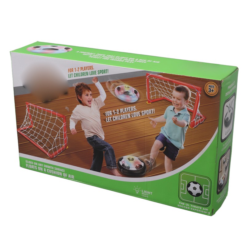 Kids Hover Soccer Ball Toy LED Light Sucktion Cup 2