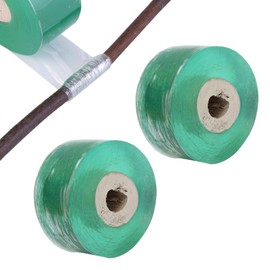 2 Stück Veredelungsband Grün,Veredelungsband Selbstklebend,Pfropfband Selbstklebend,Veredelungsband Dehnbar,Transparent Pfropfband Für Pflanzen Gartengeräte Für Obstbäume Und Gärten