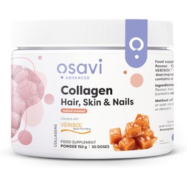 OSAVI Collagen Peptides (Hair, Skin & Nails) - Salted Caramel Flavor - 150g