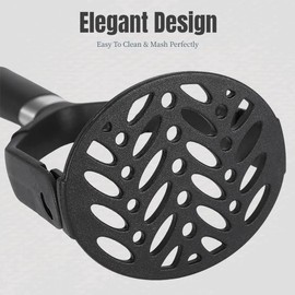 Premium Masher Creative Multi-function Kitchen Tool Kitchen Foldable Manual Potato Banana Pumpkin Baby Food Masher With Handle (Wood)