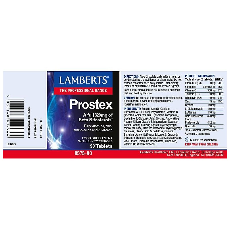 Lamberts Prostex 90 Tablets