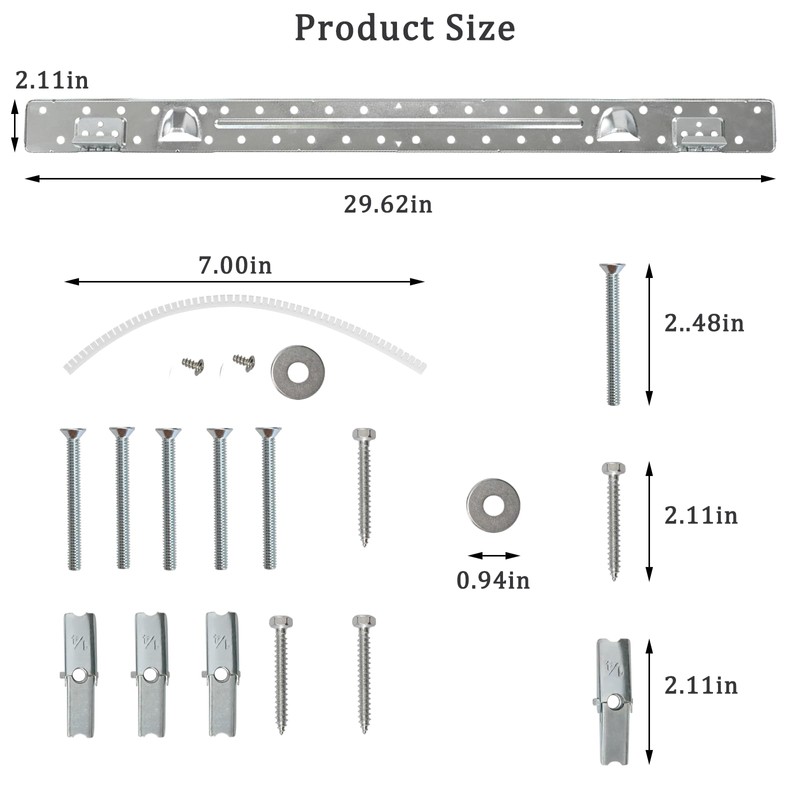 W10440498 W11025649 Mounting Plate Compatible with Whirlpool Microwave W10821385 For
