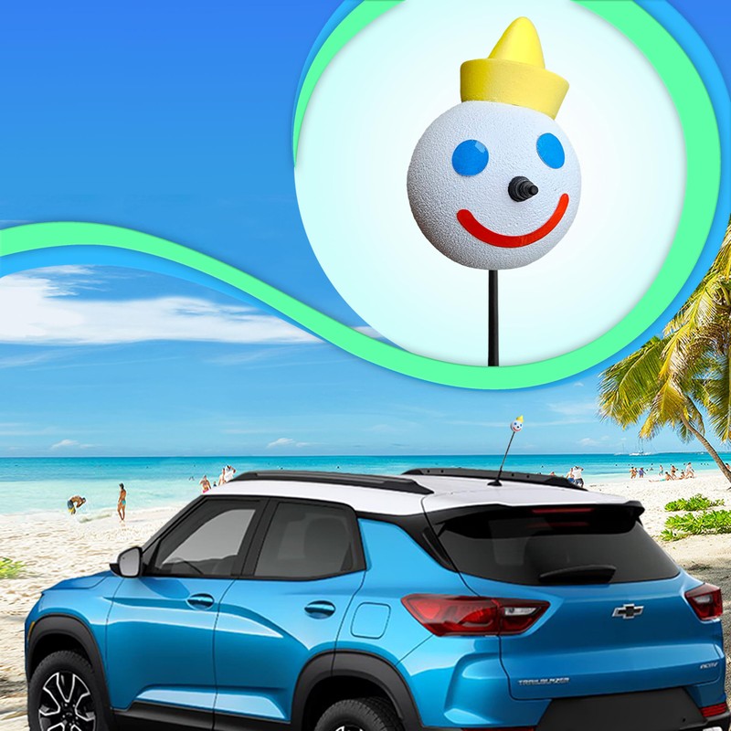 Original Jack in the Box Car, Truck, SUV Antenna Ball