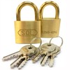 SOL – Hard Cylinder Lock Same Key 2 Pcs NO.
