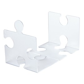 Han Puzzle CD Stand/Bookend, Sleek, Innovative And Very Stable Set of 2, can be linked.