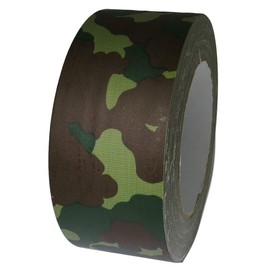 T.R.U. CDT-80CAM Camouflage/Military Cloth Duct Tape with Synthetic Resin Adhesive. 25 Yards. (2 in.)