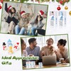 HyDren 24 Sets Mini Resin Snowman Christmas Appreciation Gifts Mini