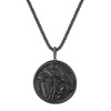 COAI Obsidian Patron Saint Pendant, Obsidian, Obsidian