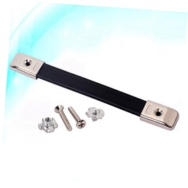CIYODO Guitar Speaker Cabinet Strap Handle Metal Grip Easy to Carry Black Handle for Audio Amplifiers