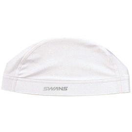 SWANS Swim Cap Two Way Cap Adult White SA-8B Free