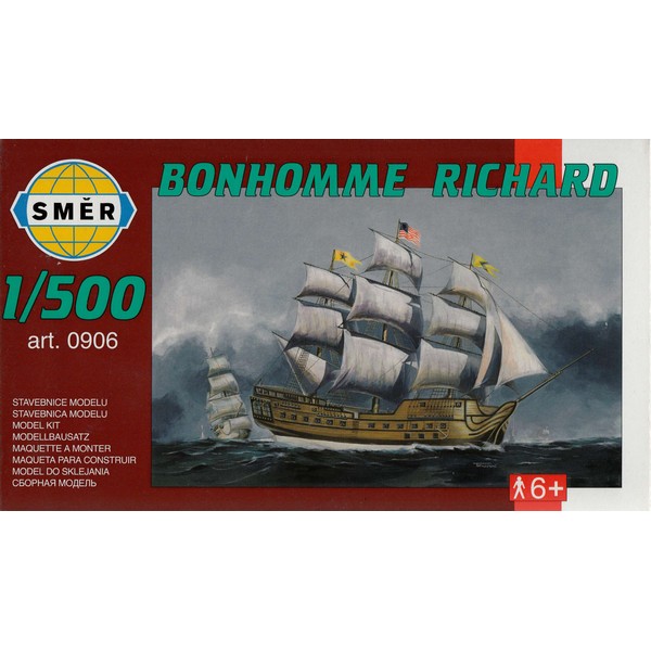 Bon Homme Richard 1:500 Scale Model Boat / Ship Kit 906 By Smer