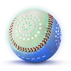 ZACEAC LED Rechargeable Baseball with 9 Lighting Modes Glow in The Dark Baseballs, Baseball Gifts for Boys 6 7 8 9 10 11 12 Years Old Sport Games for Kids Indoor Outdoor Toys for Kids
