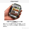 Waterproof Fly Case, Double Clear Lid, Double Sided Slit Storage,