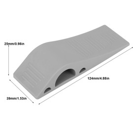 4 Pack Door Stop TPR Rubber Wedge Stopper Kids Baby Finger Safety Doorstop Home Office