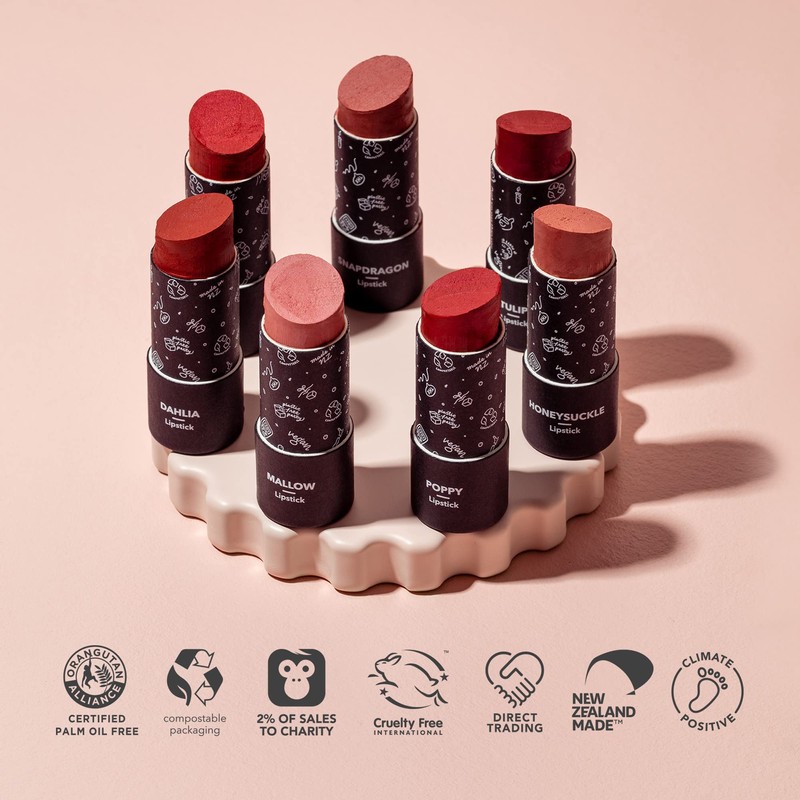 Mallow Blush Pink Lipstick - 8g - Ethique