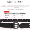 Iridsmole Double Grommet Canvas Belts for Men, Nylon Webbing Belts