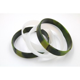 XP Design Close-up Ring Focus Ring Zoom Lens Tie Band Rubber Band Rubber Thick Rubber Band Grip Camera Parts (Camouflage+Fluorescent White)