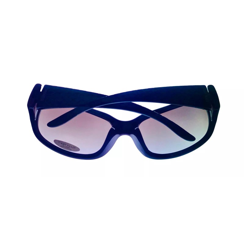 Ellen Tracy Womens Plum Plastic Rectangle Sunglass, Gradient Lens 508.