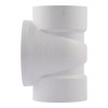 HoldRite 3 In. Plug DWV & Cleanout PVC/Nylon Tee With