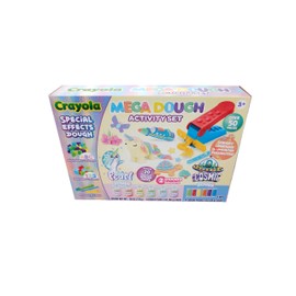 Crayola Mega Activity Set - Pearl & Cosmic | 50 Total Pieces - 20 Dough Packs, 30 Kids Play Tools | Alphabet, Letters, and Shapes | Fun Preschool Learning Activities and Gifts for Kids.