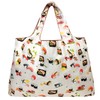 Bowbear Foldable Nylon Reusable Shopping Grocery Bag, Sushi Bento
