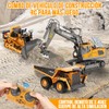 Nasjac Juguetes de Excavadora Remote Control Niños, 11/9 Canales Vehículo