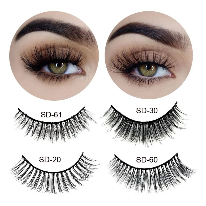 Extensiones De Pestañas 3d De Visón Pestañas Postizas