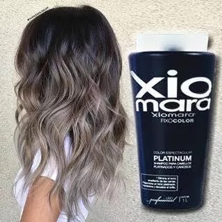 Xiomara Shampoo Capilar Matizador Platino Y Canas Fixocare 1 Litro