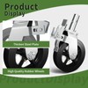 OK5STAR 8 Inch Scaffolding Wheels, Set of 4 Scaffold Caster