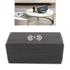 Bluetooth Speaker Digital Wooden Alarm Clock Wireless Charging 15W Dual