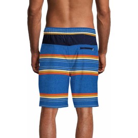 Speedo Hydro Volley - Pantalones cortos de natación para hombre, Speedo Blue Stripe, Medium