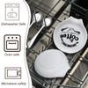 LOSYHU Set of 2 Coffee Spoon Rest and Spoon Teaspoon