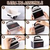 12Pcs Top Secret Spy Party Favor Boxes, Secret Agent Candy