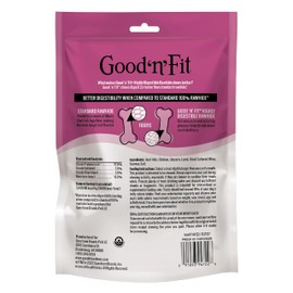 Good 'n' Fit Twist Sticks Made with Real Lamb, 15 Count, Treat Your Dog to Long-Lasting and Highly Digestible Rawhide Chews
