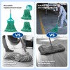 Commercial Mop with 3 Replacement Heads & 1 Handles, 64"