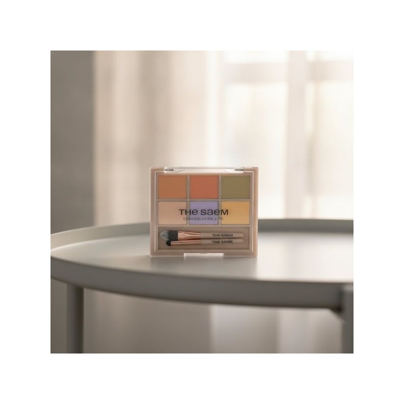 THESAEM 퍼펙션 컨실러 팔레트 2colors 4111436 커버 앤 라이트