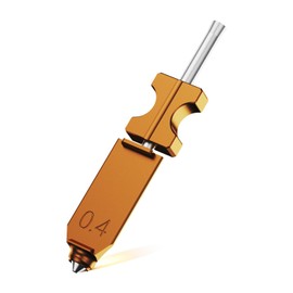 FLASHFORGE AD5X 3D Printer Hotend Kit, Original Replacement 0.4mm Nozzle, High-Temperature Resistance and High-Speed Precision Printing, 0.4mm Size Designed for Daily Performance