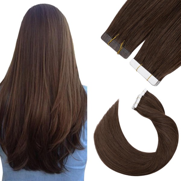 20 + 40 Pieces Real Hair Tape Extensions